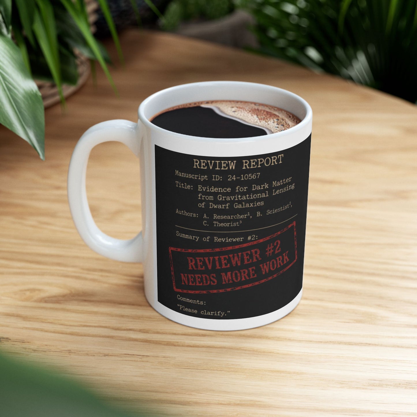 Reviewer #2 | Premium Ceramic Mug (11oz, 15oz)