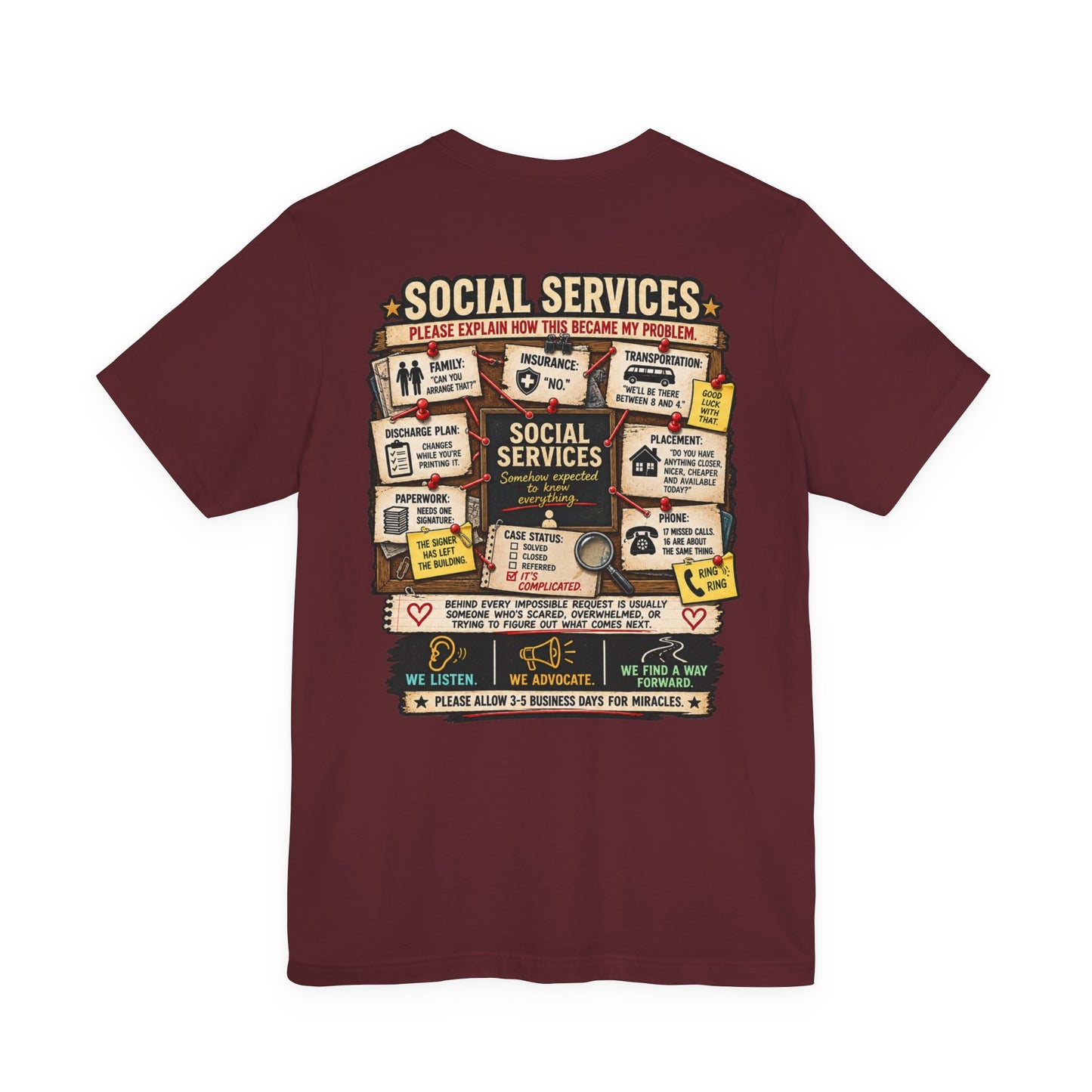 Professional Problem Solver – LTC Social Services T-Shirt