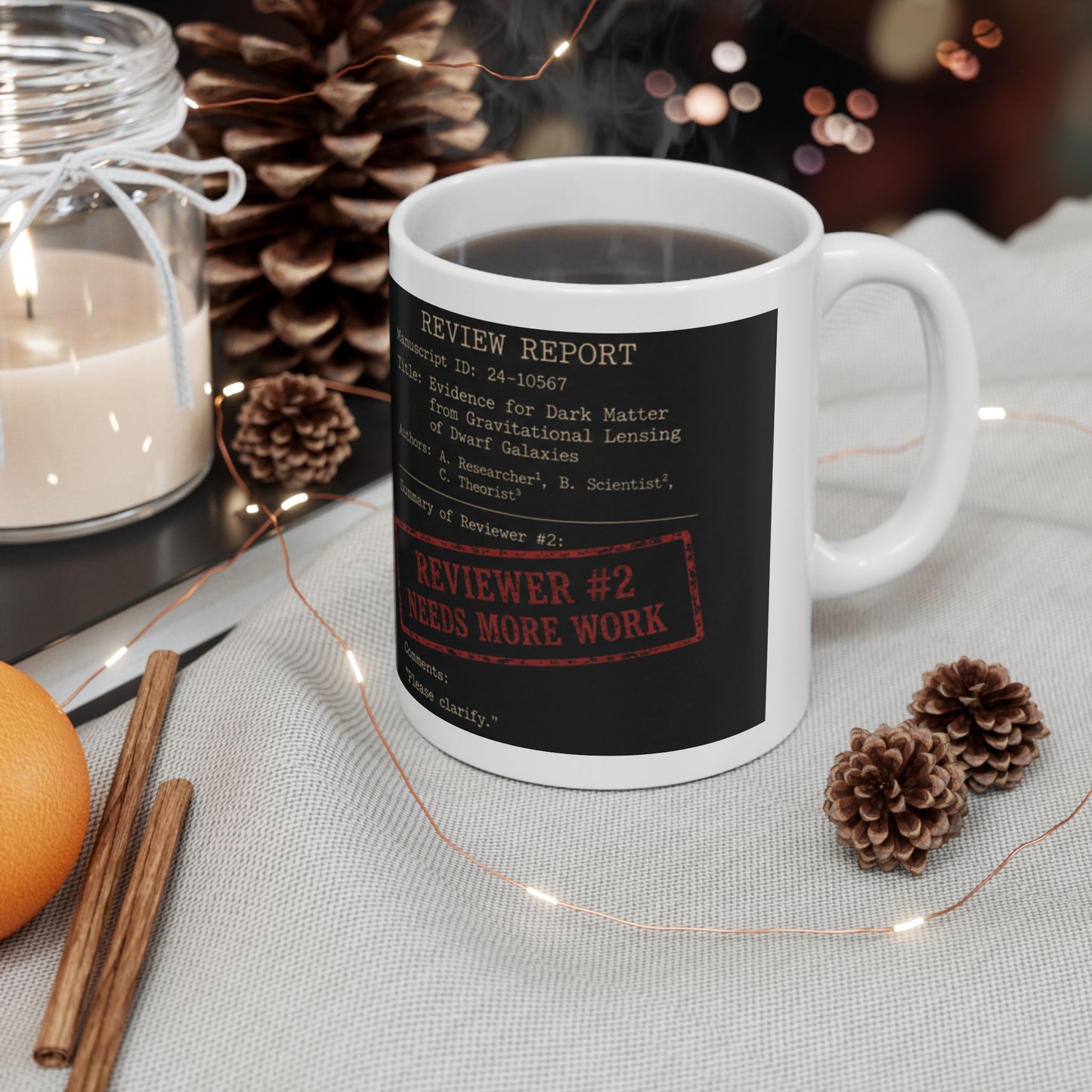 Reviewer #2 | Premium Ceramic Mug (11oz, 15oz)