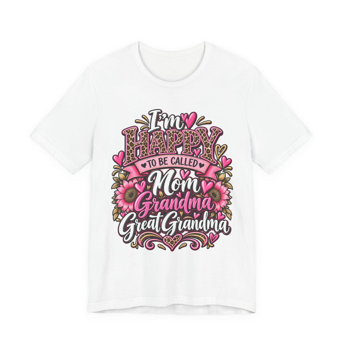 Mom Grandma Great Grandma | Generations of Love T-Shirt