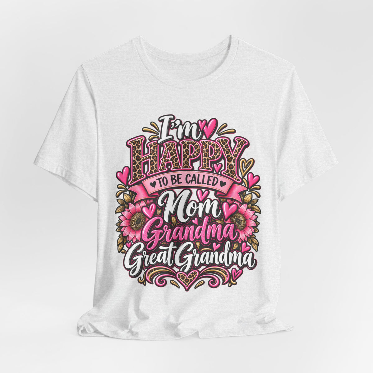 Mom Grandma Great Grandma | Generations of Love T-Shirt
