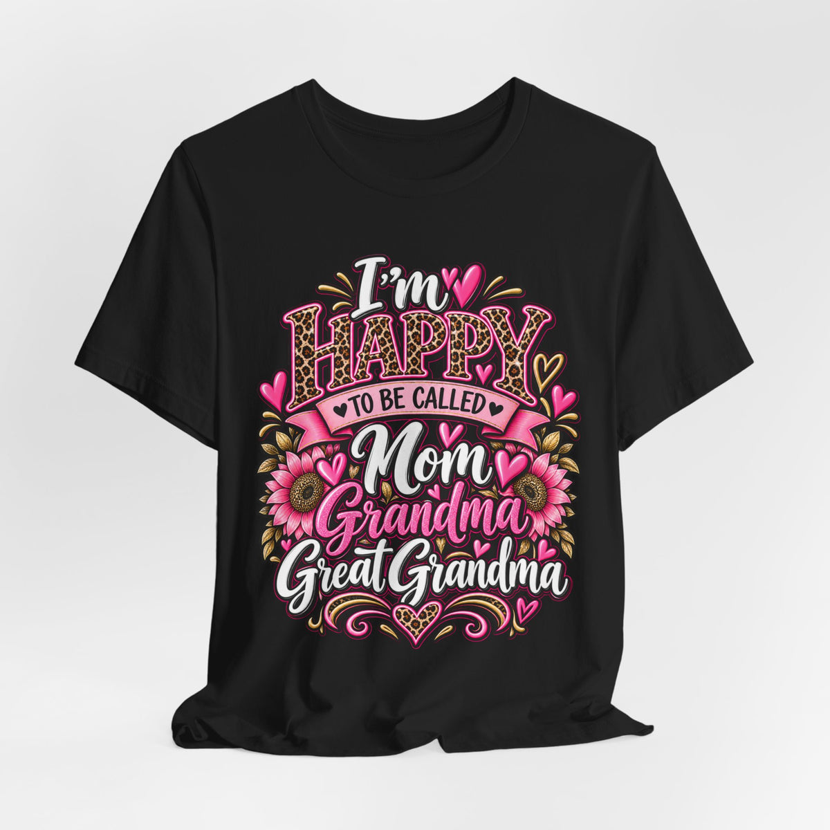 Mom Grandma Great Grandma | Generations of Love T-Shirt