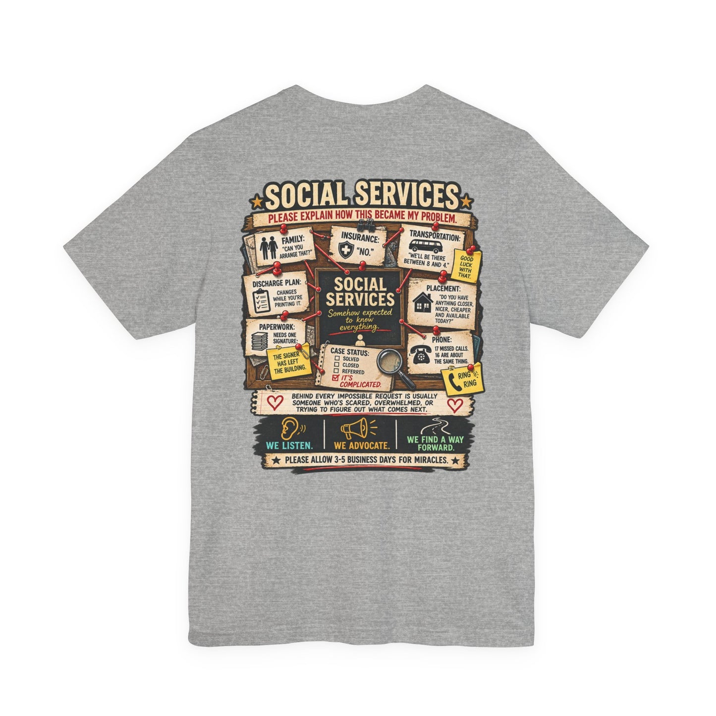 Professional Problem Solver – LTC Social Services T-Shirt
