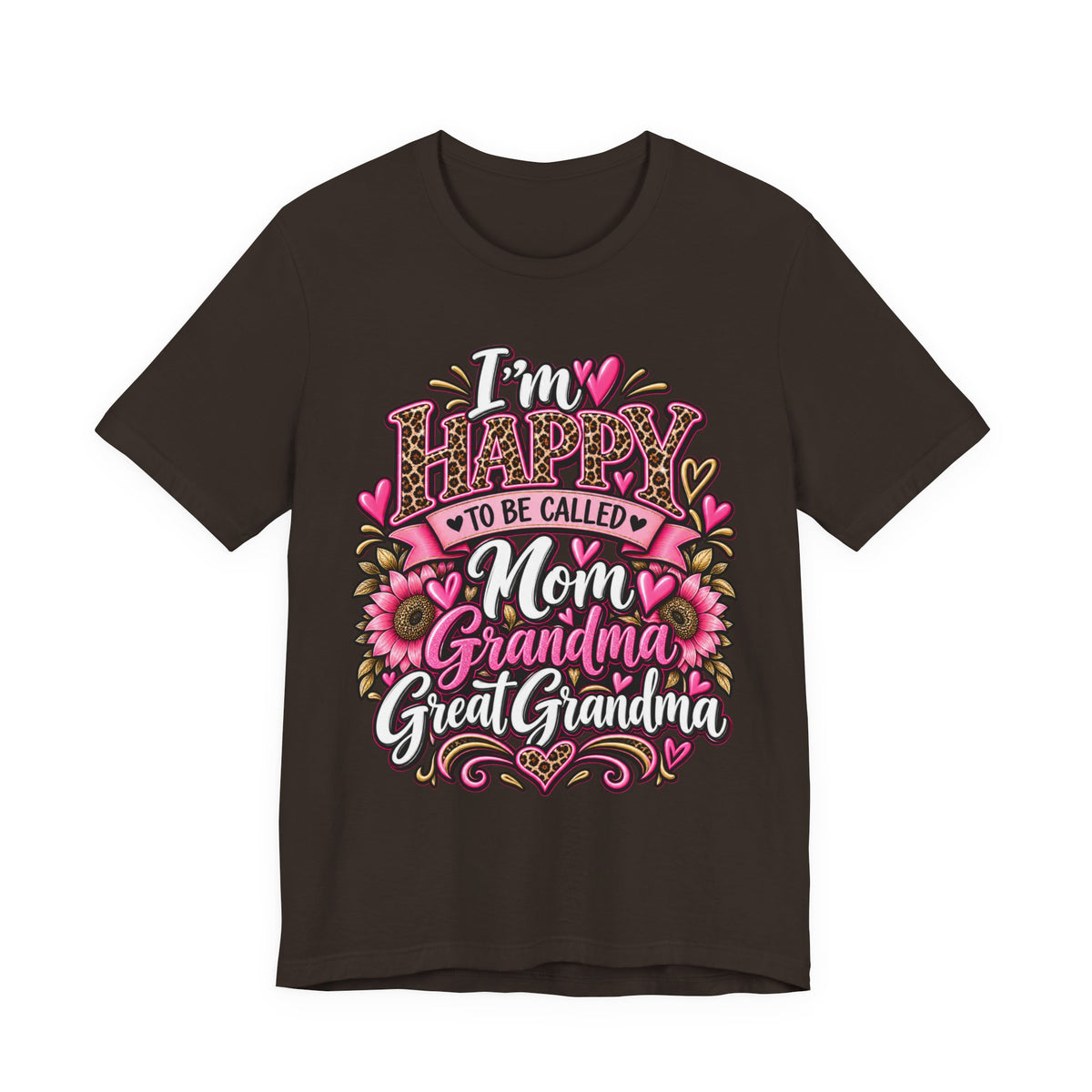 Mom Grandma Great Grandma | Generations of Love T-Shirt