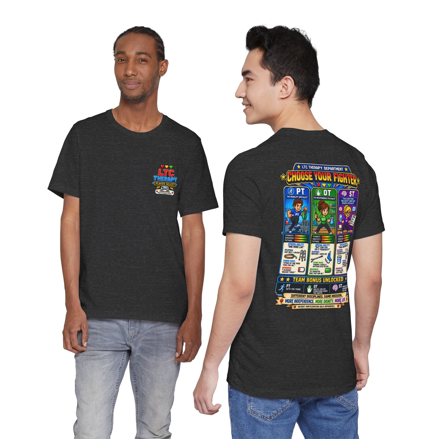 Choose Your Fighter – LTC Therapy T-Shirt
