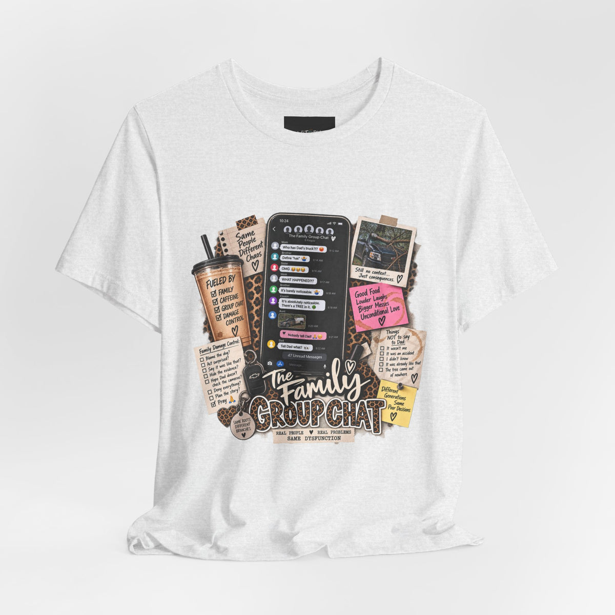 The Family Group Chat | Same People Different Chaos T-Shirt