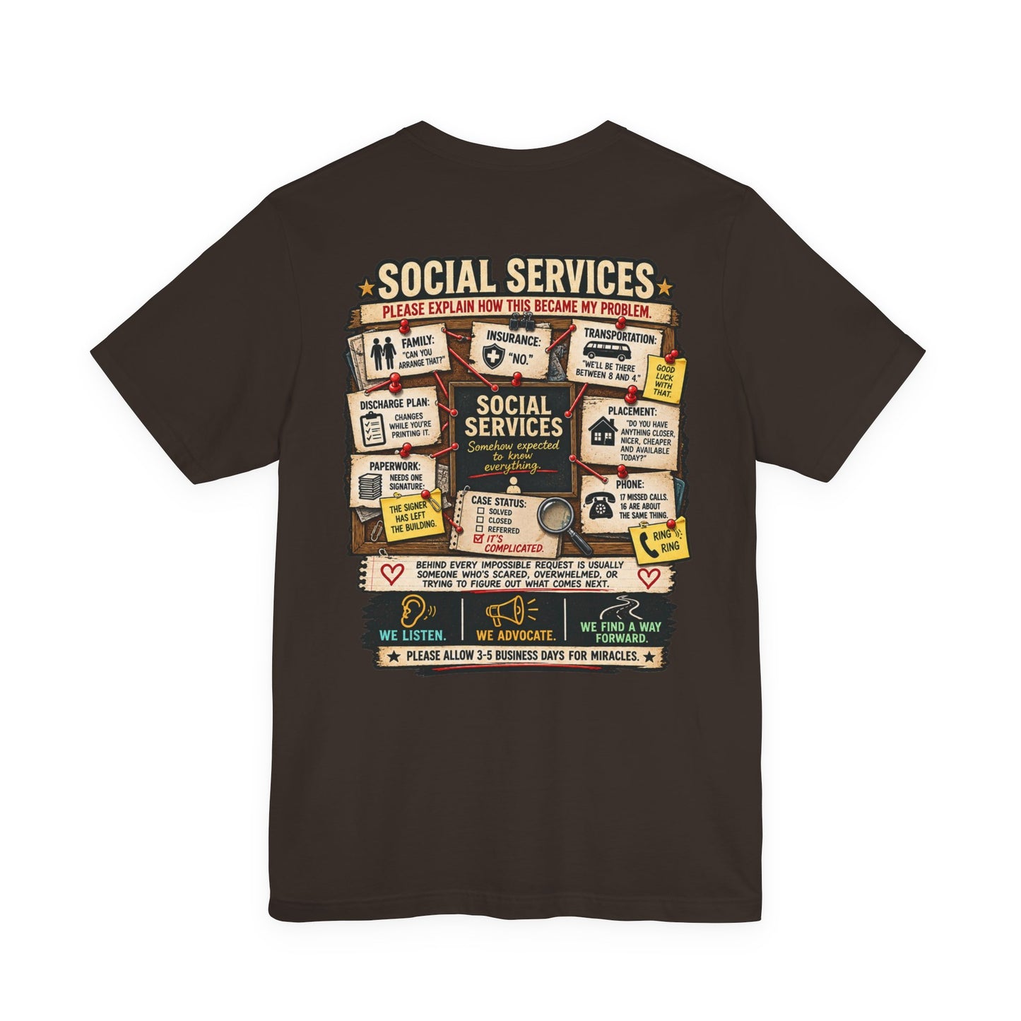 Professional Problem Solver – LTC Social Services T-Shirt
