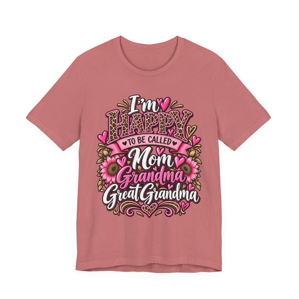 Mom Grandma Great Grandma | Generations of Love T-Shirt