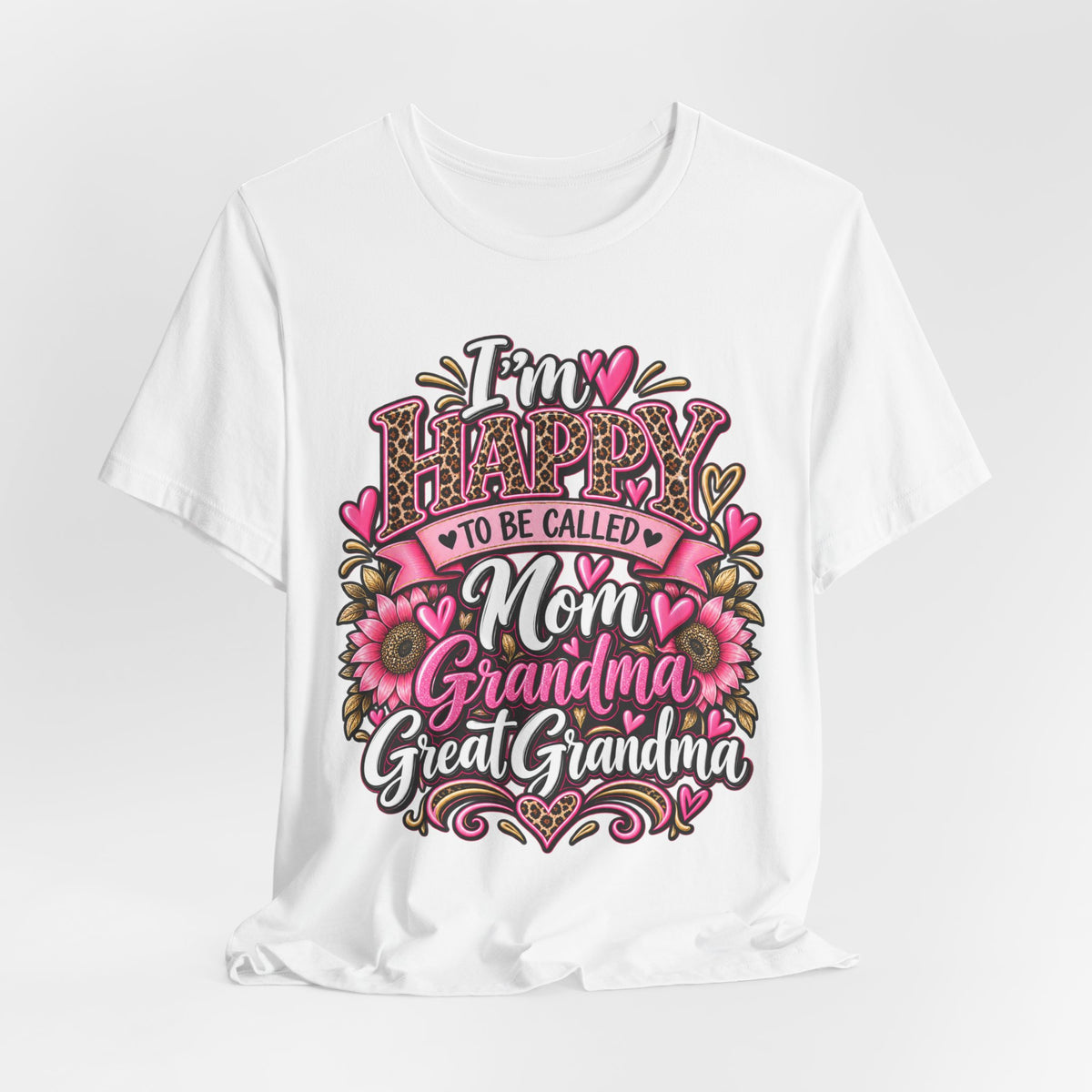 Mom Grandma Great Grandma | Generations of Love T-Shirt