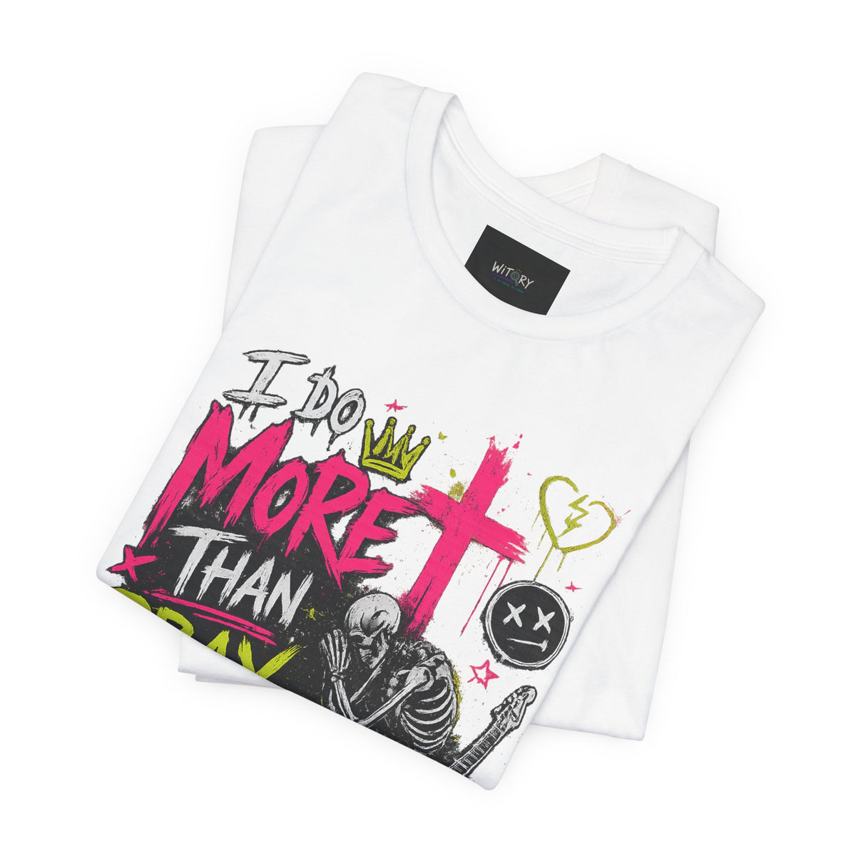 I Do More Than Pray on My Knees | Funny Adult Humor T-Shirt