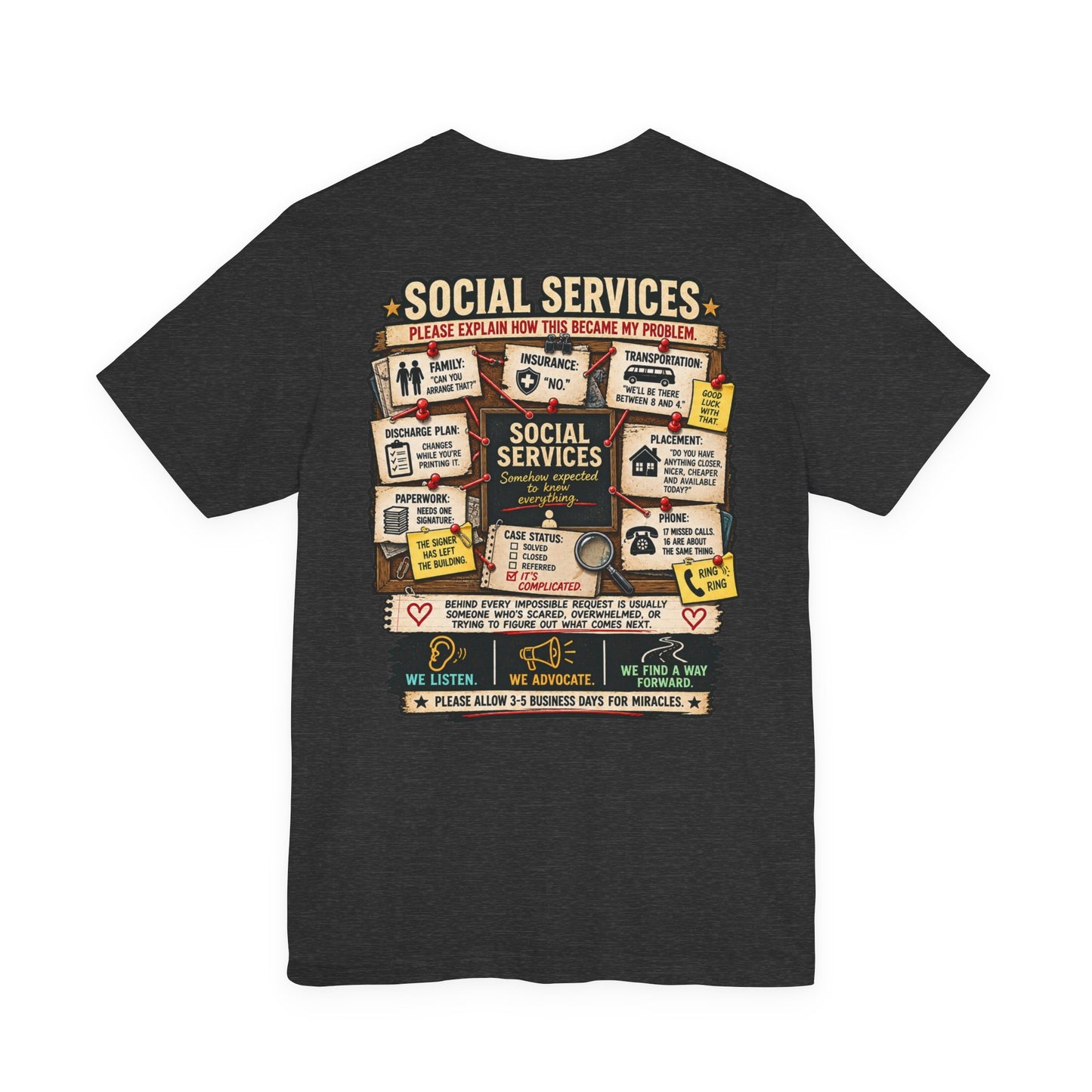 Professional Problem Solver – LTC Social Services T-Shirt