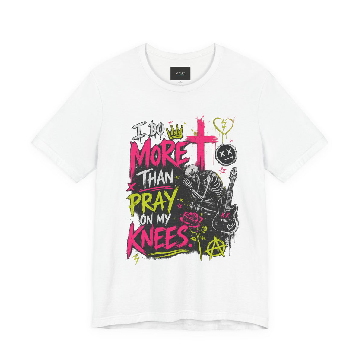 I Do More Than Pray on My Knees | Funny Adult Humor T-Shirt