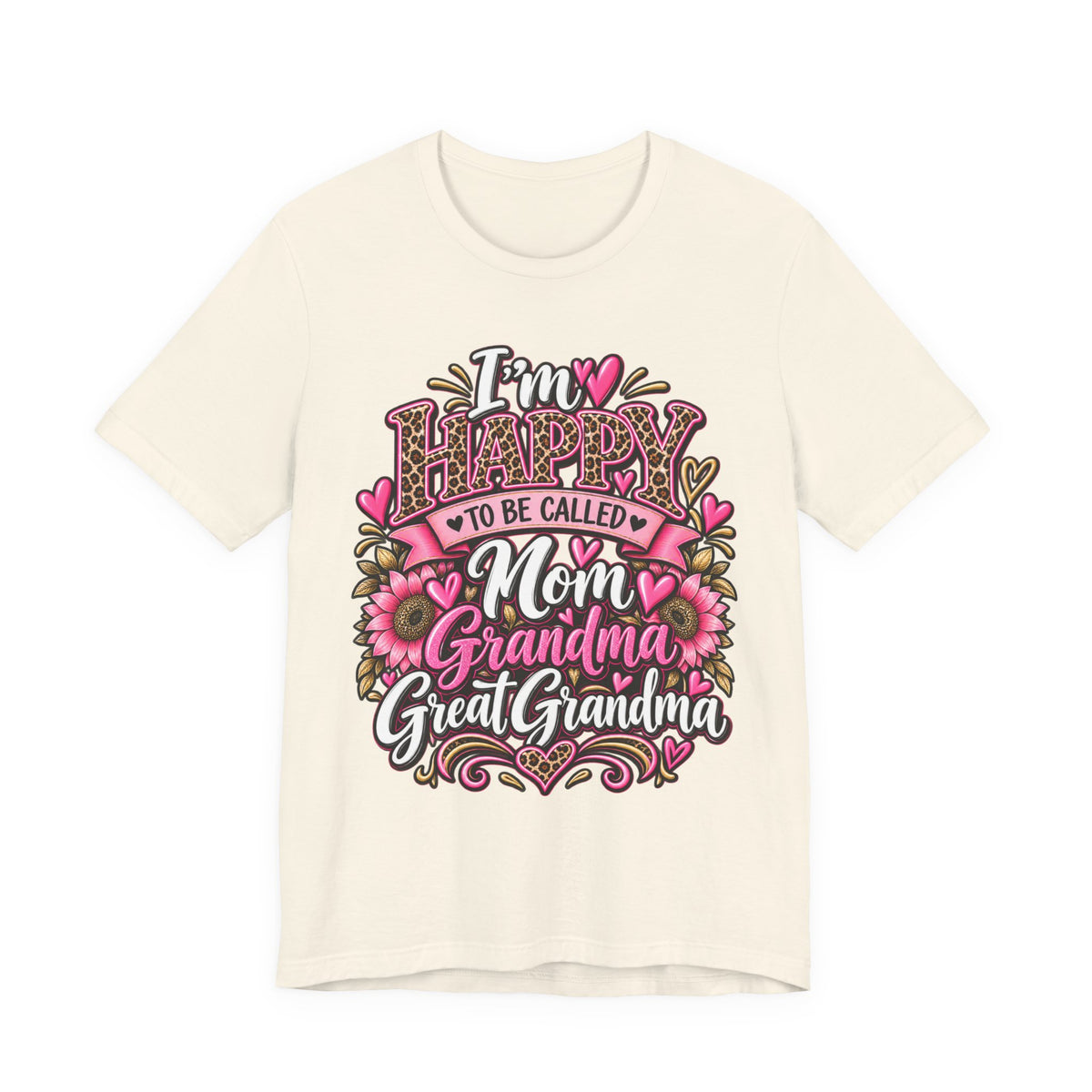 Mom Grandma Great Grandma | Generations of Love T-Shirt
