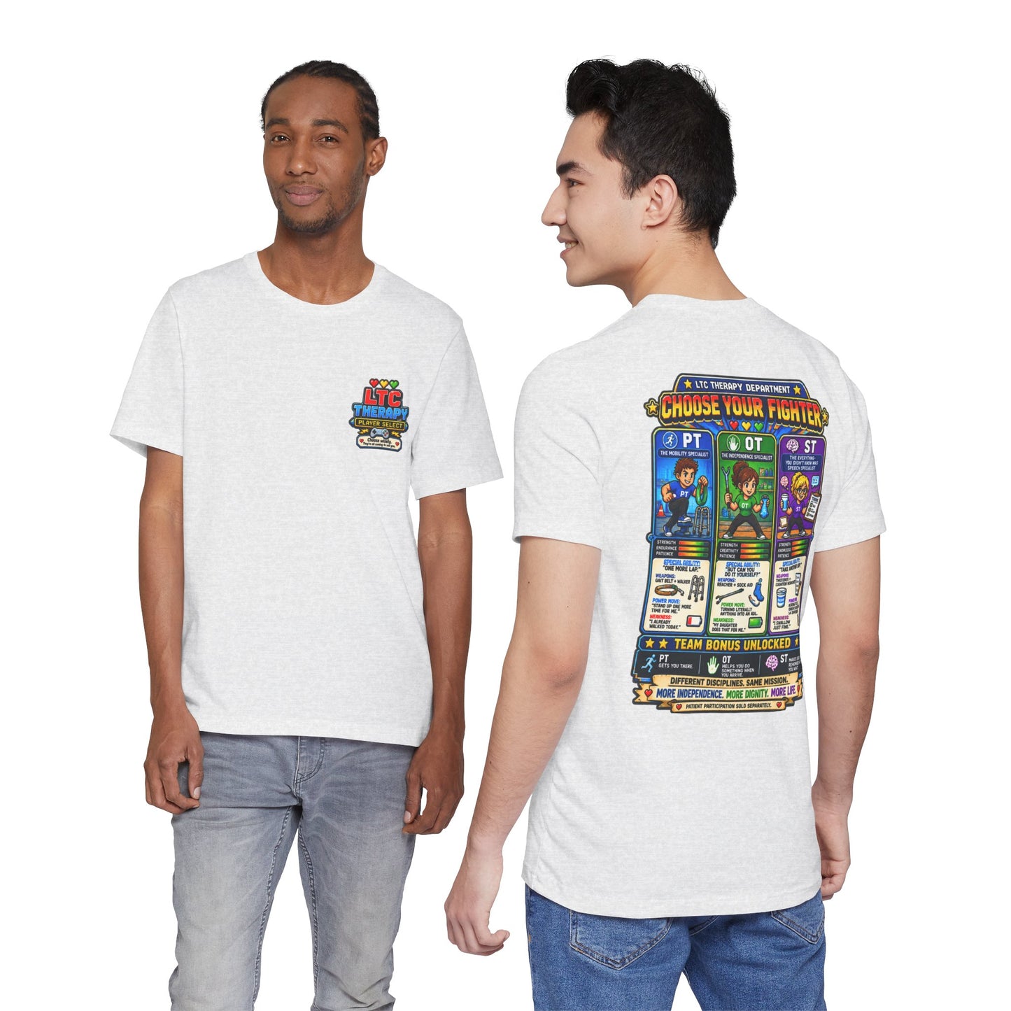 Choose Your Fighter – LTC Therapy T-Shirt