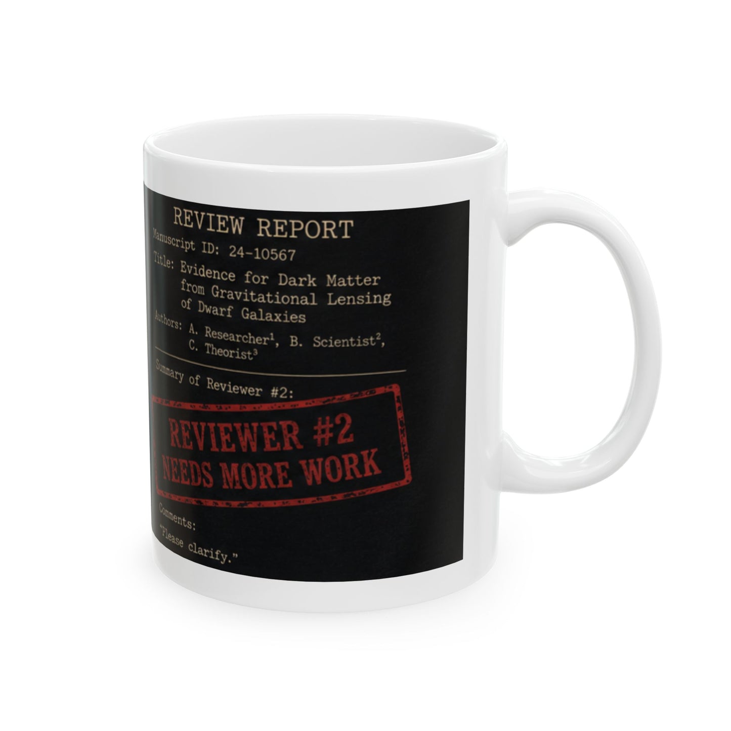 Reviewer #2 | Premium Ceramic Mug (11oz, 15oz)