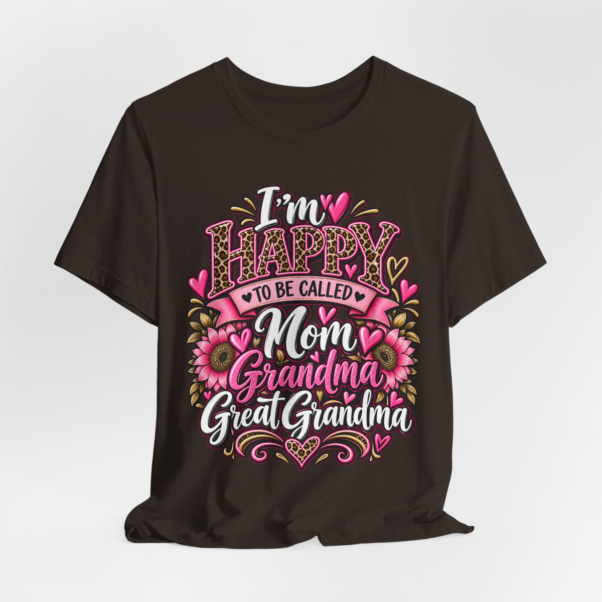 Mom Grandma Great Grandma | Generations of Love T-Shirt