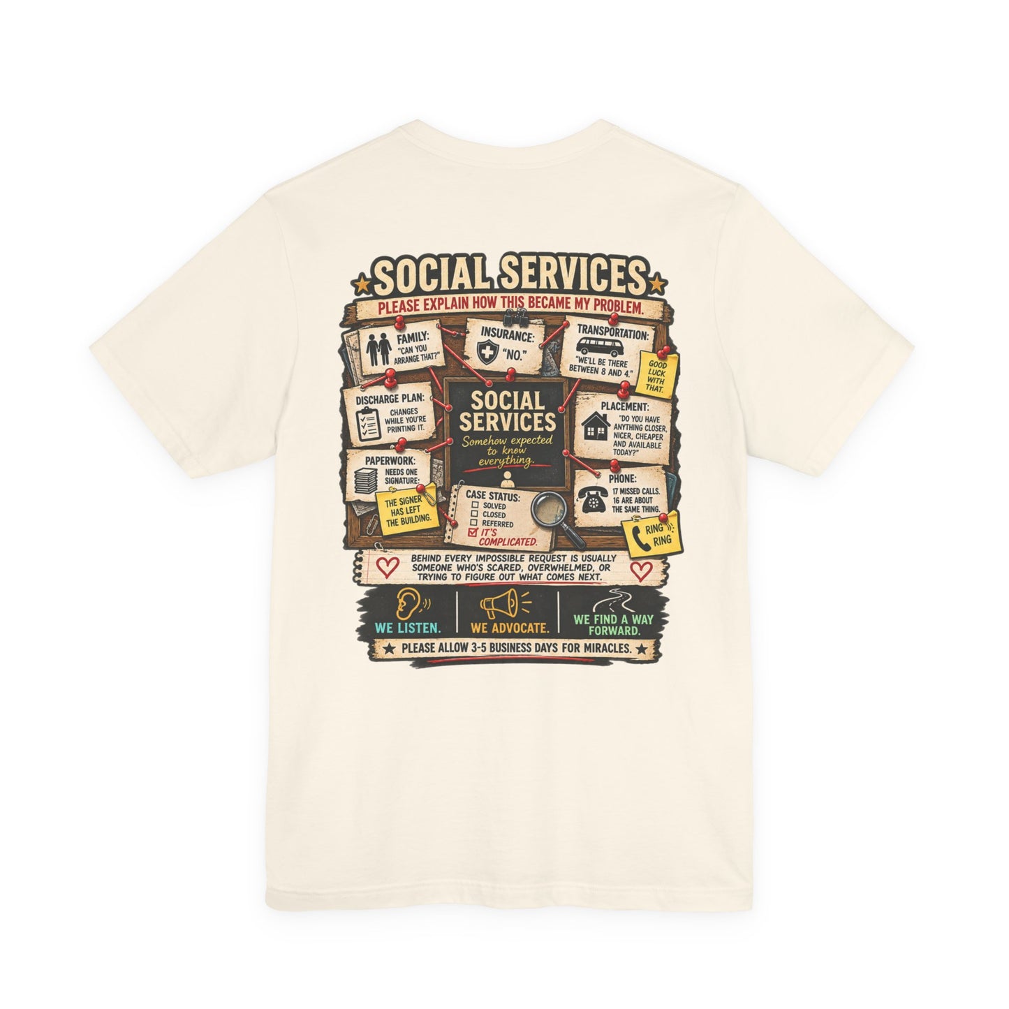 Professional Problem Solver – LTC Social Services T-Shirt