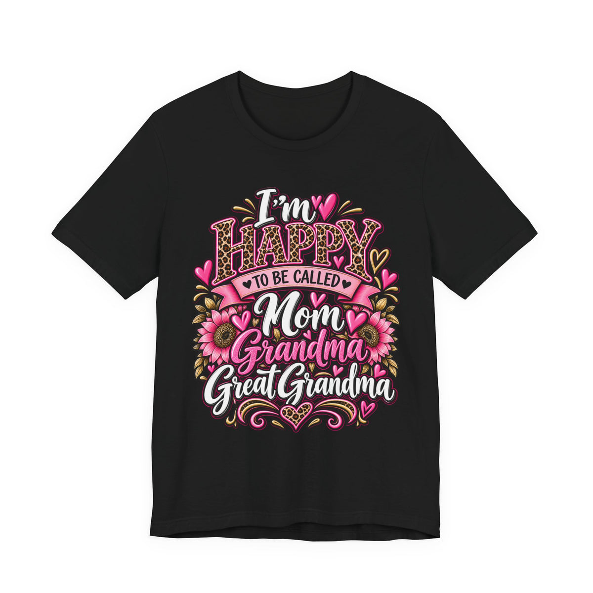 Mom Grandma Great Grandma | Generations of Love T-Shirt