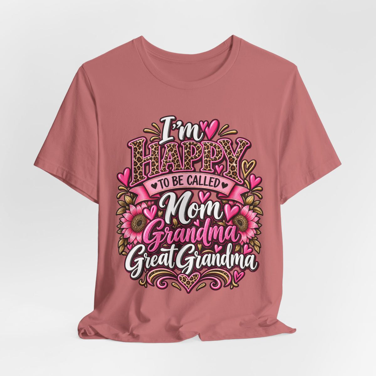 Mom Grandma Great Grandma | Generations of Love T-Shirt